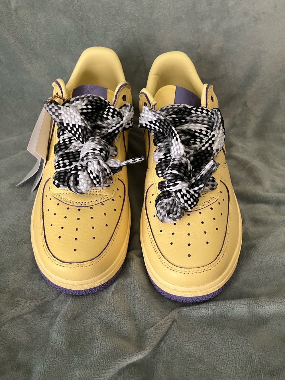 Kobe Bryant Nike Air Force 1 One Low Protro Mamba Mentality POIZON Authenticated